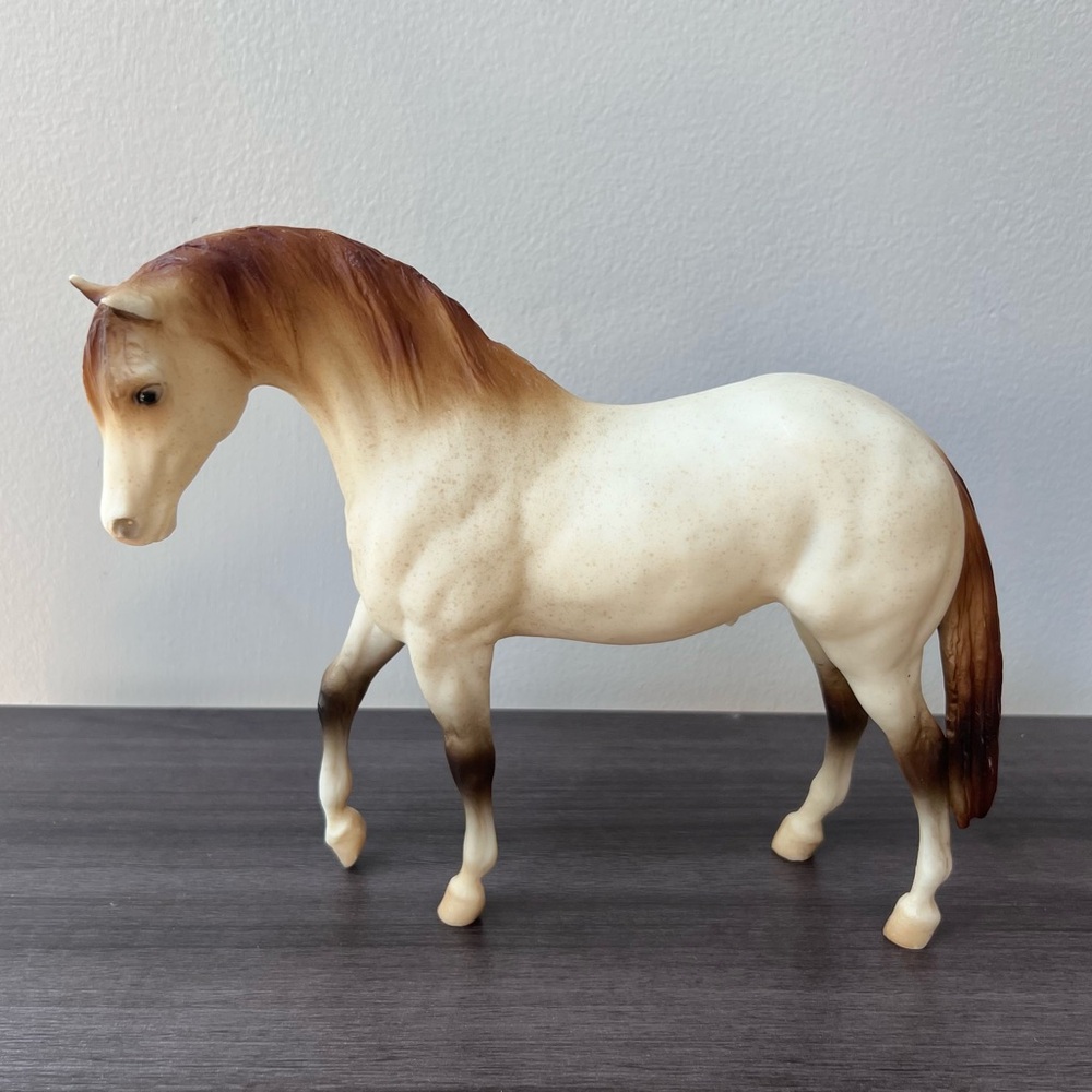 Retired Breyer Horse "American Indian Pony" Fleabitten Foundation Stallion #710